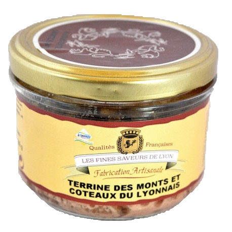 Terrine des Monts et Coteaux du Lyonnais 180g - Mirvine