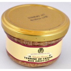 Terrine de faisan aux griottes 90g - Fines Saveurs de Lyon