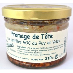 Mirvine - Fromage de tête  aux lentilles