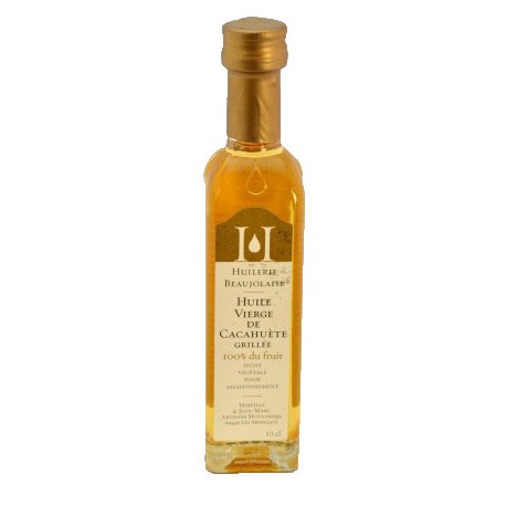 Huile vierge de Cacahuète artisanale 10cl -Mirvine