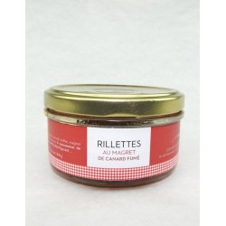 Rillettes au magret de canard fumé 90g - Mirvine