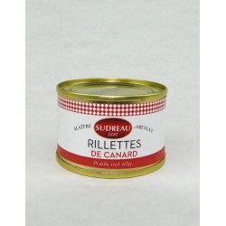 Rillettes pur canard Sudreau 65g - Mirvine