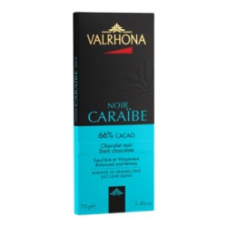 Chocolat VALRHONA - CARAIBE 66% 