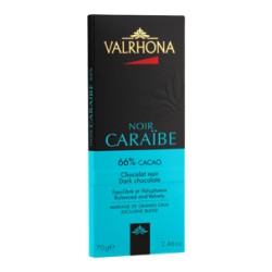 Chocolat VALRHONA CARAIBE 66% 