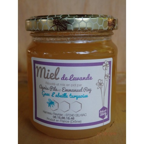 Miel de Lavande "l'Abeille Turquoise" 250g