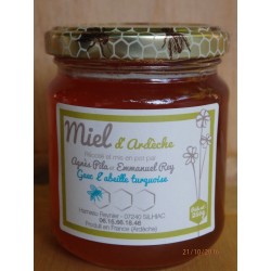 Miel d'Ardèche "L'Abeille Turquoise" 250g BIO - Mirvine