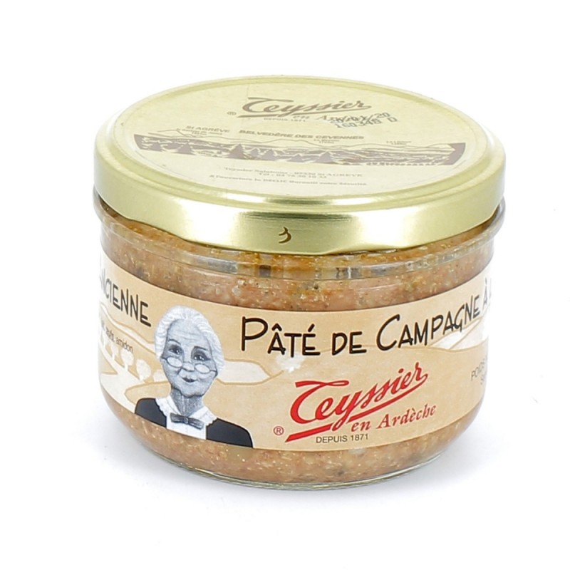 Pâté de campagne maison, terrine de campagne à l'ancienne