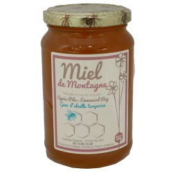 Mirvine : Miel de Montagne "L'Abeille Turquoise" 500g