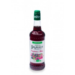 Sirop de framboise-mûre BIO 70 cl - Bigallet