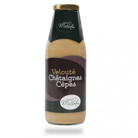 Mirvine : velouté châtaignes-cèpes 50cl