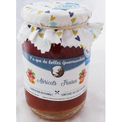 Mirvine : Gourmandise à l'abricot et à la fraise 420g