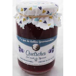 Gourmandise à la Quetsche des Monts du Lyonnais (confiture allégée en sucre)