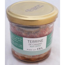 Terrine de canard aux cèpes 130g - Mirvine