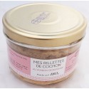 Rillettes de cochon au jambon de Bayonne 180g - Sudreau