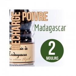 Poivre noir de Madagascar - Recharge Moulin - Mirvine