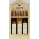 Coffret en bois huile et vinaigre - Les classiques