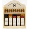 Mirvine : Coffret huiles-vinaigres 5 bouteilles