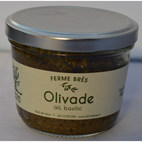 Mirvine : olivade BIO 180g Ferme Bres