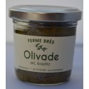 Mirvine : Olivade, ail, basilic 90g Ferme Bres