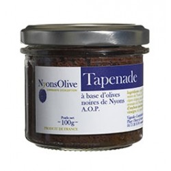 Tapenade noire 100g - NyonsOlive