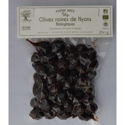 Mirvine : olives noires de Nyons BIO - Ferme Bres