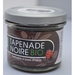 Mirvine : tapenade noire BIO 90g Domaine des Bastidettes