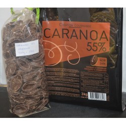 Chocolat VALRHONA CARANOA 55% 