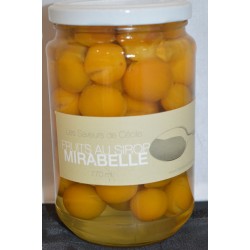 Mirvine : Mirabelles au sirop