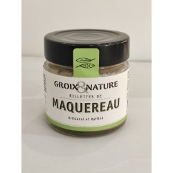 Mirvine : Rillette de maquereaux 100g - Groix&Nature