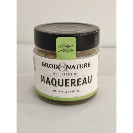 Rillette de maquereaux 100g - Groix&Nature