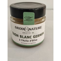 Mirvine : Emietté de Thon Blanc Germon 100g - Groix&Nature