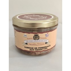 Mirvine - Terrine de perdreaux aux noisettes 180g