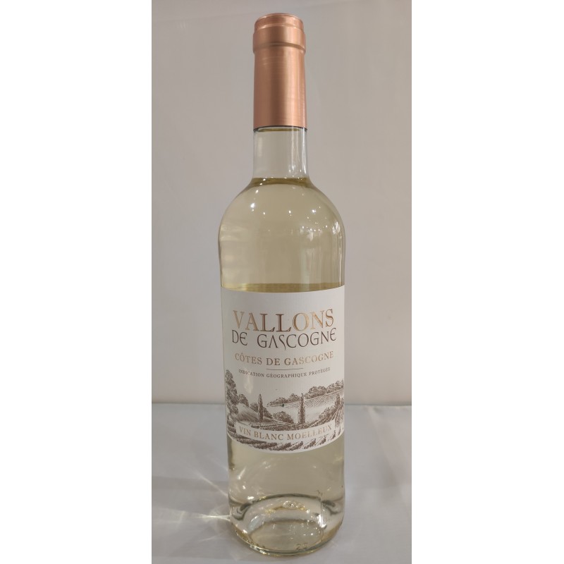 Côtes de Gascogne: vin blanc moelleux 75cl