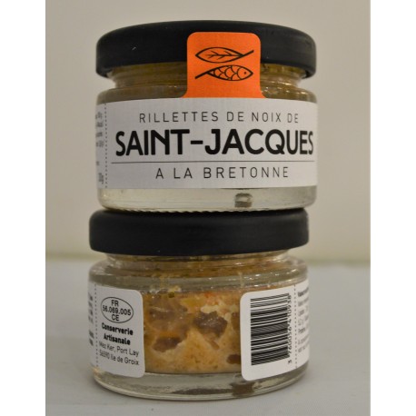 Mini rillettes Noix de St Jacques