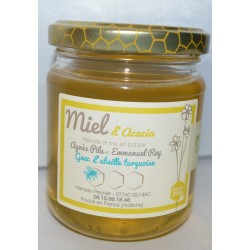 Miel d'acacia BIO "l'Abeille Turquoise" 250g