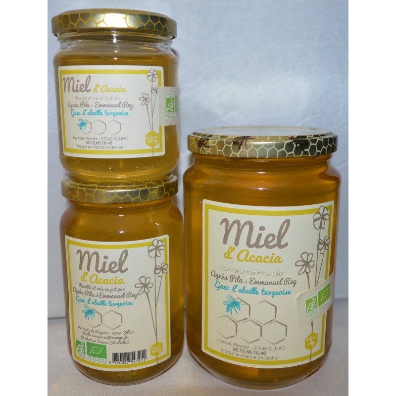 Miel d'Acacia  Une Saison aux Abeilles