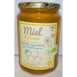 Miel d'acacia BIO "L'Abeille Turquoise" 1kg