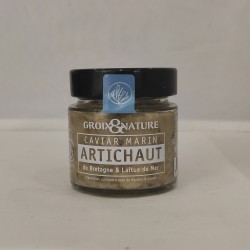 Caviar Marin artichaud laitue