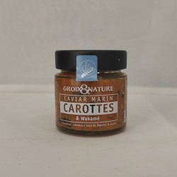 Caviar Marin carotte Wakamé - Groix et Nature
