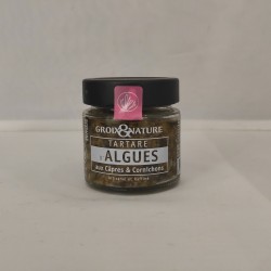 Tartare d'algues Capres et cornichons - Groix et Nature