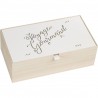 Coffret bois "VOYAGE GOURMAND" grand modèle