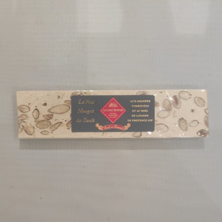 Barre de nougat blanc 100g - André Boyer