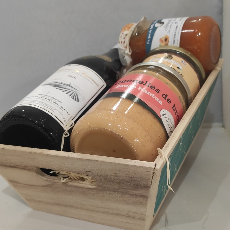 Panier cadeaux à garnir et à composer soi-même - Mirvine saveurs du Terroir  - Mirvine