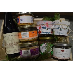 Mirvine : Corbeille Cadeau Gourmande
