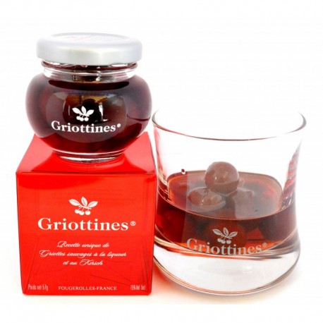 Griottines "Originale" 5cl avec coffret rouge - Distillerie Peureux