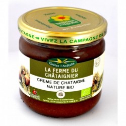 Crème de chataignes nature BIO - 400g